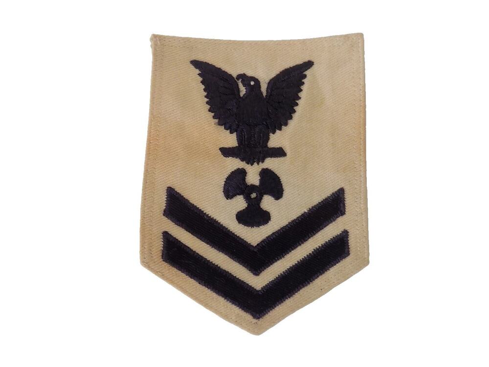 WWII USN US Navy Machinist Petty Officer 2nd Class Rate Patch